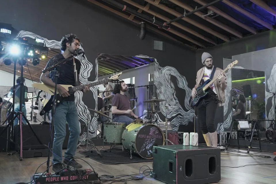 People Who Could Fly performing live at Intersecting Nights